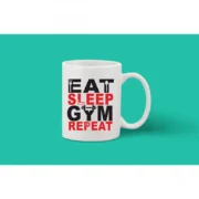 Printed Ceramic Coffee Mug - 1 Pieces, White, 11oz - Image 2