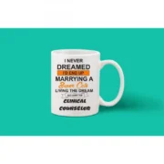 Printed Ceramic Coffee Mug - 1 Pieces, White, 11oz - Image 2