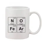 Printed Ceramic Coffee Mug - 1 Pieces, White, 11oz