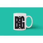 Printed Ceramic Coffee Mug - 1 Pieces, White, 11oz - Image 2