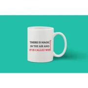 Printed Ceramic Coffee Mug - 1 Pieces, White, 11oz - Image 2