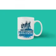 Printed Ceramic Coffee Mug - 1 Pieces, White, 11oz - Image 2