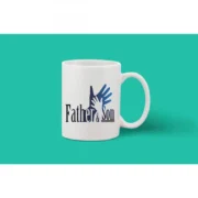 Printed Ceramic Coffee Mug - 1 Pieces, White, 11oz - Image 2