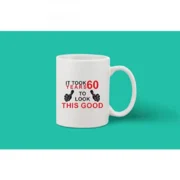 Printed Ceramic Coffee Mug - 1 Pieces, White, 11oz - Image 2