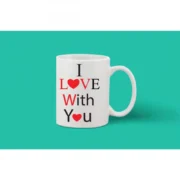 Printed Ceramic Coffee Mug - 1 Pieces, White, 11oz - Image 2