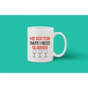 Printed Ceramic Coffee Mug - 1 Pieces, White, 11oz - Image 2