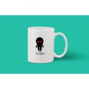 Printed Ceramic Coffee Mug - 1 Pieces, White, 11oz - Image 2