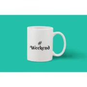 Printed Ceramic Coffee Mug - 1 Pieces, White, 11oz - Image 2