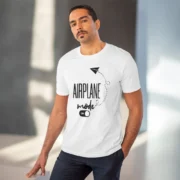 Men's PC Cotton Explore The Unseen Printed T Shirt (Color: White, Thread Count: 180GSM) - Image 6