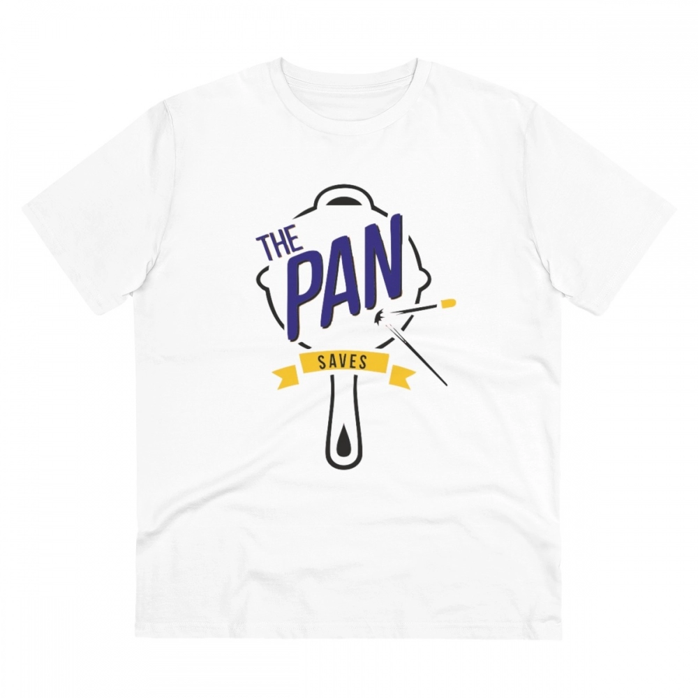 52061331185_7e8e6b159f_o_d-1000x1000-1.webp Men's PC Cotton The Pan Pubg Printed T Shirt (Color: White, Thread Count: 180GSM) - Image 1