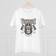 Men's PC Cotton Gorila Desing Printed T Shirt (Color: White, Thread Count: 180GSM) - Image 3
