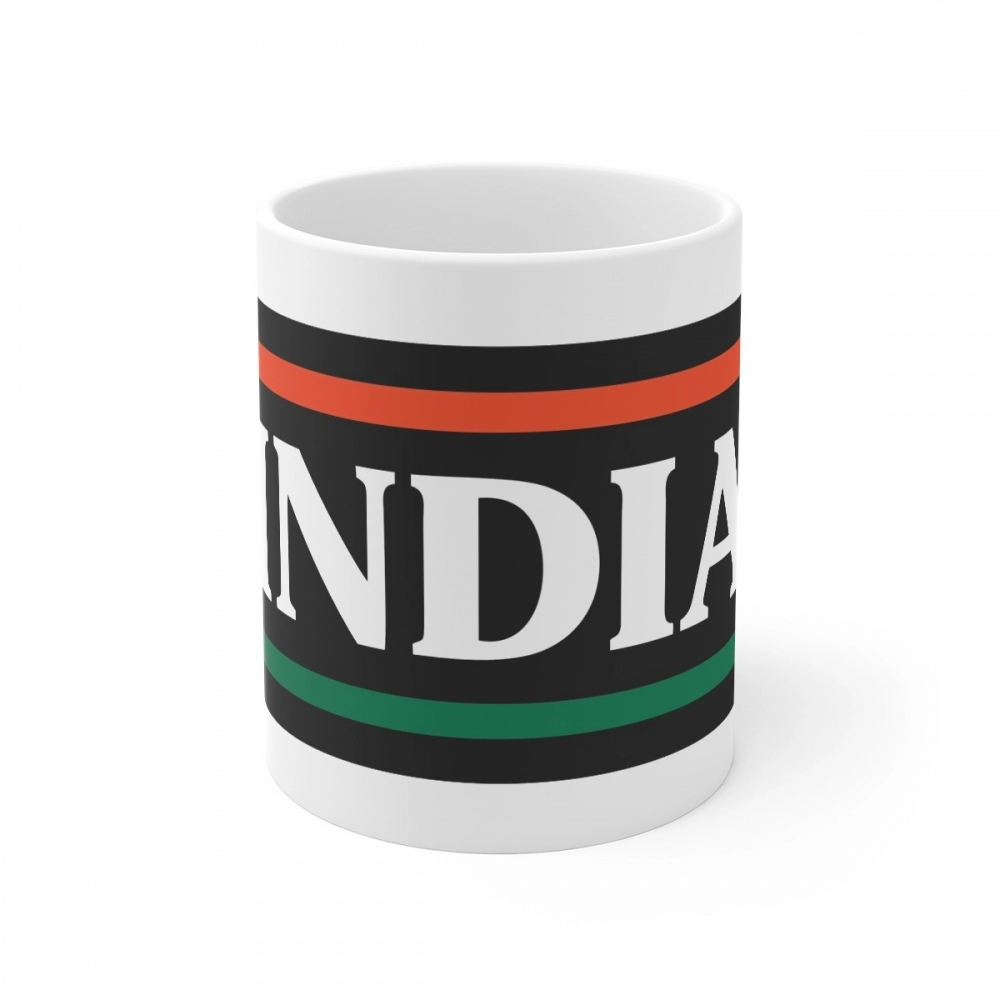 52164670698_89698f43b7_o_d-1000x1000-1.webp Ceramic India Printed Coffee Mug (Color: White, Capacity:330ml) - Image 1