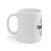 Ceramic Gorila Desing Printed Coffee Mug (Color: White, Capacity:330ml) - Image 5