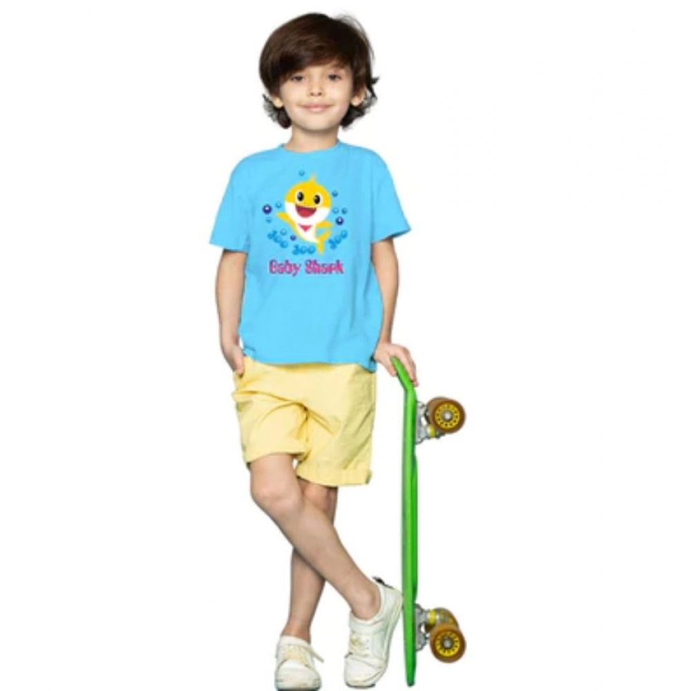 52320504032_1092bc3eab_o_d-1000x1000-1.webp Boys Cotton Baby Shark Half Sleeve TShirt (Blue) - Image 1