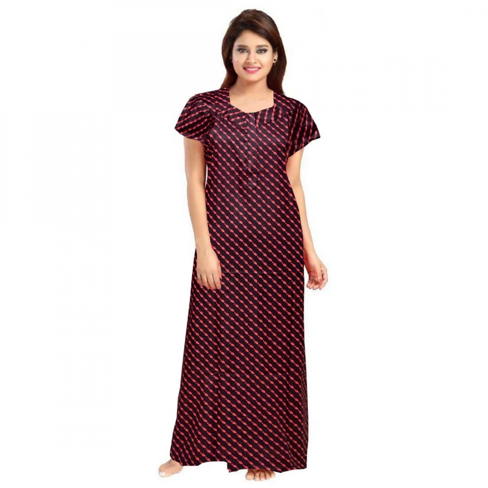 52360361007_8acd5cc460_o_d-1000x1000-1.webp Women's Cotton Printed Maxi Nighty (Brown) - Image 1