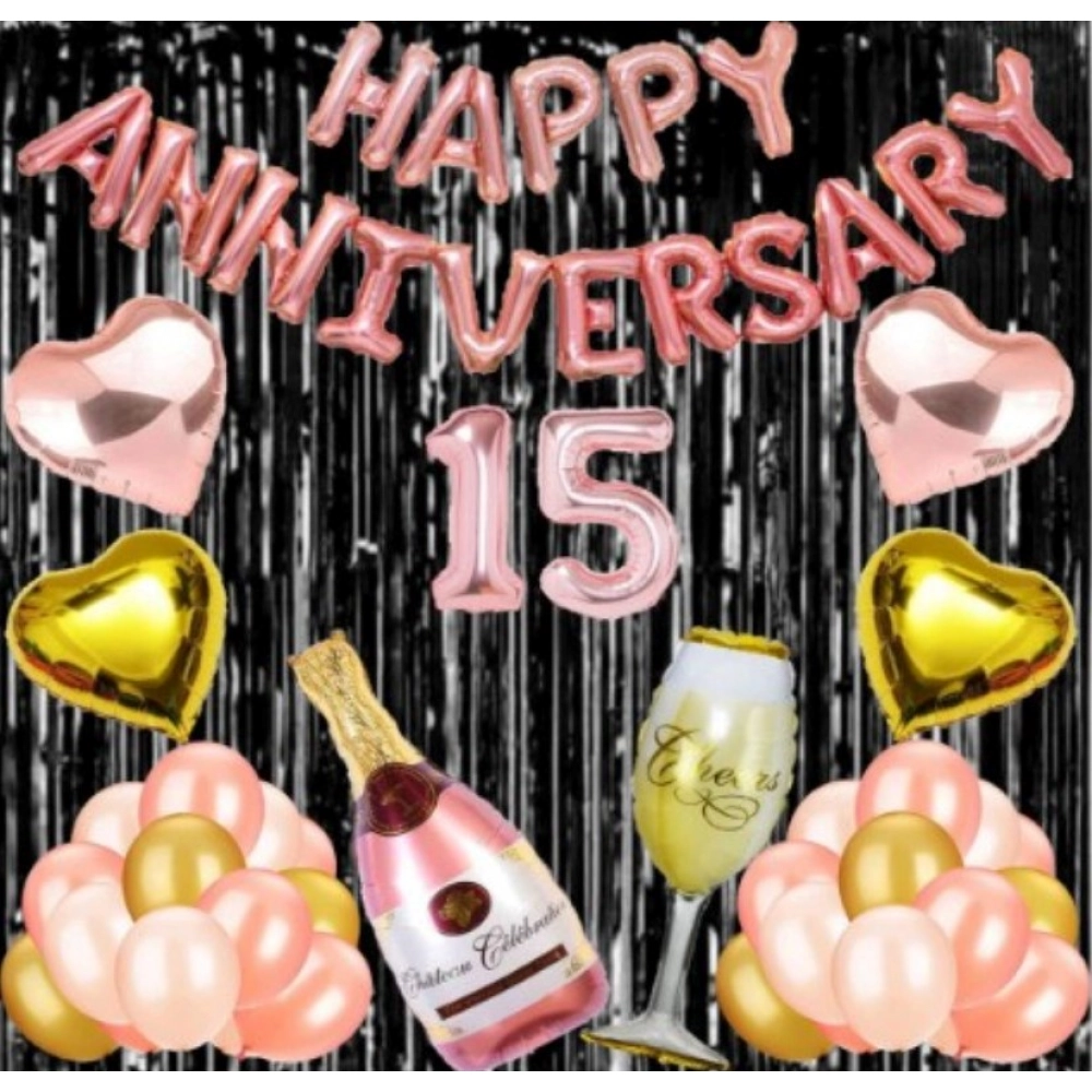 52582182442_6c2e02a045_o_d-1000x1000-1.webp 15Th Anniversary Rose Gold Foil Balloons With Happy Decoration Items Set (Rose Gold) - Image 1