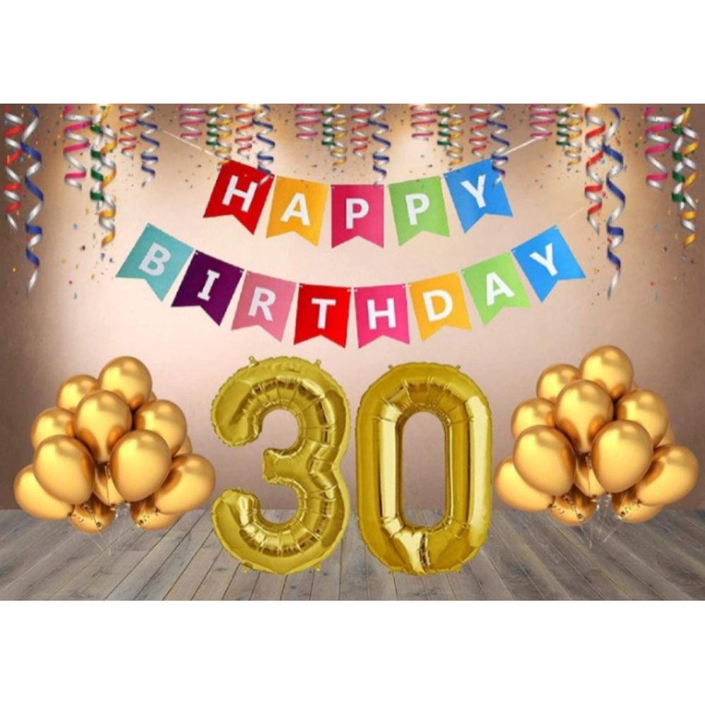 52582919419_70be9bc999_o_d-1000x1000-1.webp 30Th Happy Birthday Decoration Combo With Multi Color Banner (Golden) - Image 1