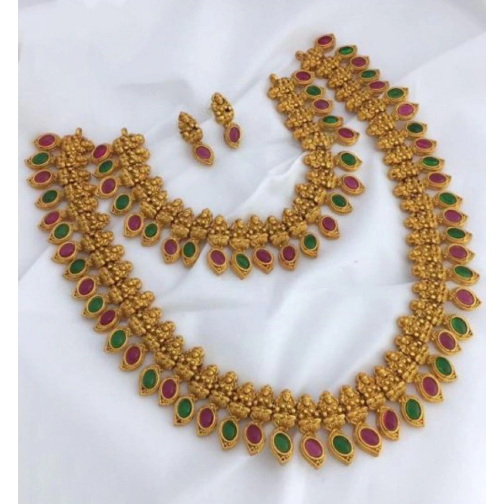 52904616560_71b2ce012b_o_d-1000x1000-1.webp Women's Jewellery Set (Red And Green, Free Size) - Image 1