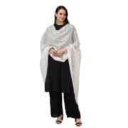 Women's Cotton Embroidered Dupatta (White, Length: 2.25 to 2.50 Mtr) - Image 2