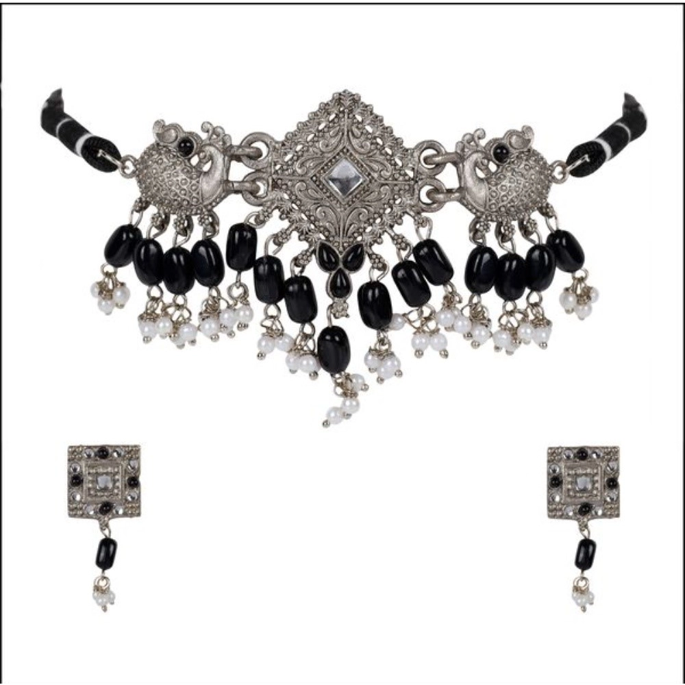 53534146096_aca849b6c8_o_d-1000x1000-1.webp Women's Rose Gold Plated Alloy Necklace & Earings Set (Silver) - Image 1