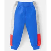 Boy's Casual Full Sleeve Printed Cotton T Shirt With Pant (Blue) - Image 3