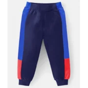 Boy's Casual Full Sleeve Printed Cotton T Shirt With Pant (Red) - Image 3