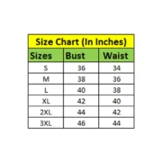 Women's Georgette Solid Half Sleeve Gown (Blue-White) - Image 2