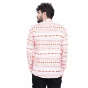 Men's Cotton Blended Printed Full Sleeve Shortkurta (Multicolor) - Image 6
