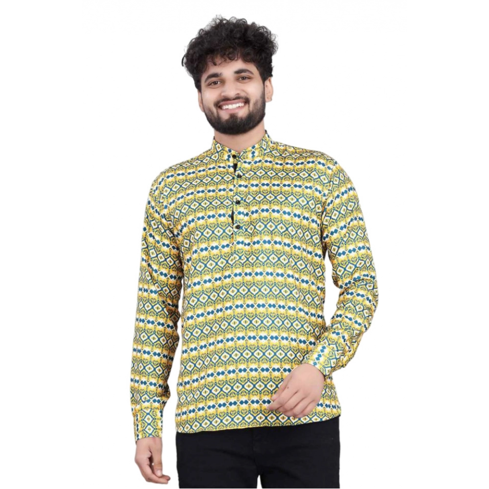 53814701330_0296d67bc8_o_d-1000x1000-1.webp Men's Cotton Blended Printed Full Sleeve Shortkurta (Multicolor) - Image 1