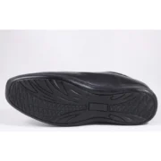Men's Faux Leather Formal Shoes (Black) - Image 5