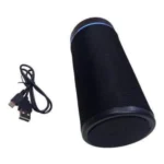 Plastic Rubber Wireless KT125 Bluetooth Speaker (Black) - Image 3