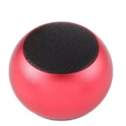 Plastic Rubber Wireless M3 Bluetooth Speaker (Red) - Image 3