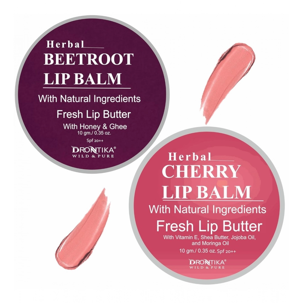 54245434033_3c03cc1a26_o_d-1000x1000-1.webp Unisex Herbal Dark And Chapped Lips Beetroot & Cherry Lip Balm Pack Of 2 (20gm) - Image 1
