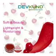 Unisex Herbal Dark And Chapped Lips Cherry Lip Balm (10gm) - Image 2