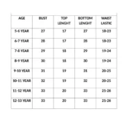 Girl's Silk Bleand Printed Short Sleeve Night Suit Set (Light Green) - Image 2