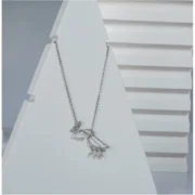 Women's Stainless Steel Imported Stanless Steel Pendent Chain (Silver Plated) - Image 3