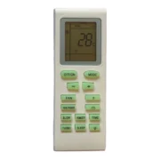 AC Remote No.18 No Backlight Onida AC Remote Control (White)