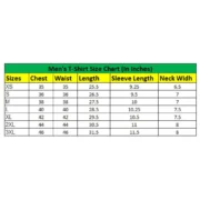 Men's Casual Cotton Blend Printed Round Neck Half Sleeve T-Shirt (Black) - Image 2