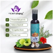 Devi Herbels Rosemary Herbal 100 ML Hair Oil - Men's And Women's Hair Growth Oil - Image 2