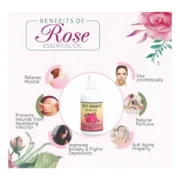 Devi herbal Rose 50ML Oil Natural Pure Herbal Oil - Image 2