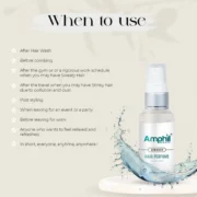Amphil beauty Ember Unisex Hair perfume 60 ml | Alcohol free | Water based | Paraben Free - Image 3