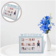 Acrylic First Year Baby Photo Frame (Multicolor) - Image 3