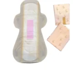 Pack of_12 Pcs Cotton Bamboo Sanitary Pads with Wings (White, each pack_6 pads)