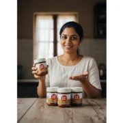 Pack of_5 100GM LT Garlic Pickle Traditional Digestive Side Dish (Red) - Image 2