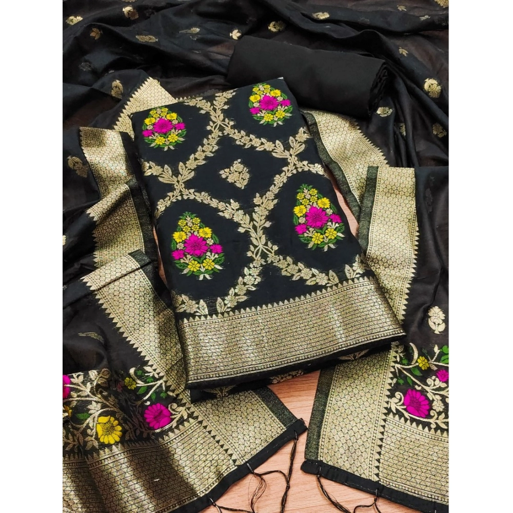 PID-62667-Generic-Womens-Banarasi-Silk-Printed-Unstitched-Salwar-Suit-Material-With-Dupatta-Black-3-1000x1000-1.webp Women's Banarasi Silk Printed Unstitched Salwar Suit Material With Dupatta (Black, 3Mtrs) - Image 1