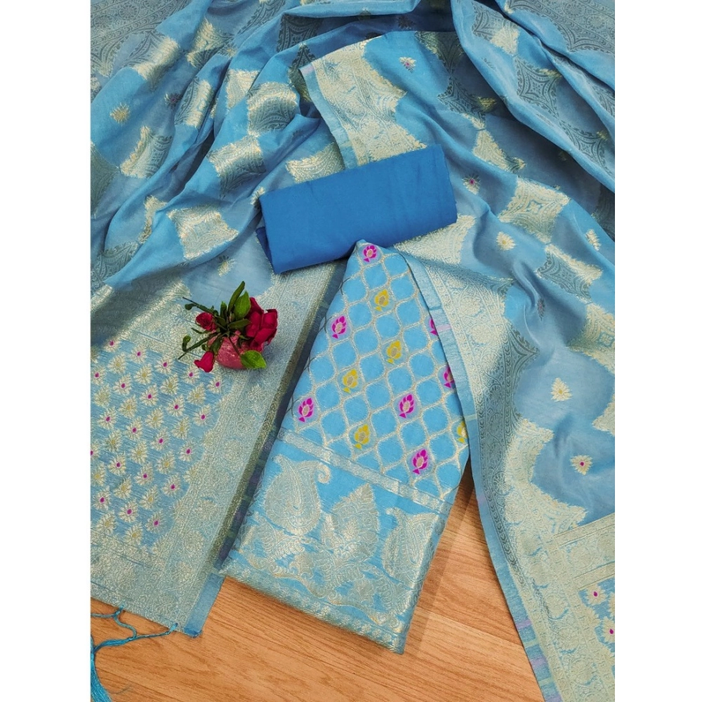 PID-62676-Generic-Womens-Banarasi-Silk-Printed-Unstitched-Salwar-Suit-Material-With-Dupatta-Sky-Blue-1000x1000-1.webp Women's Banarasi Silk Printed Unstitched Salwar Suit Material With Dupatta (Sky Blue, 3Mtrs) - Image 1