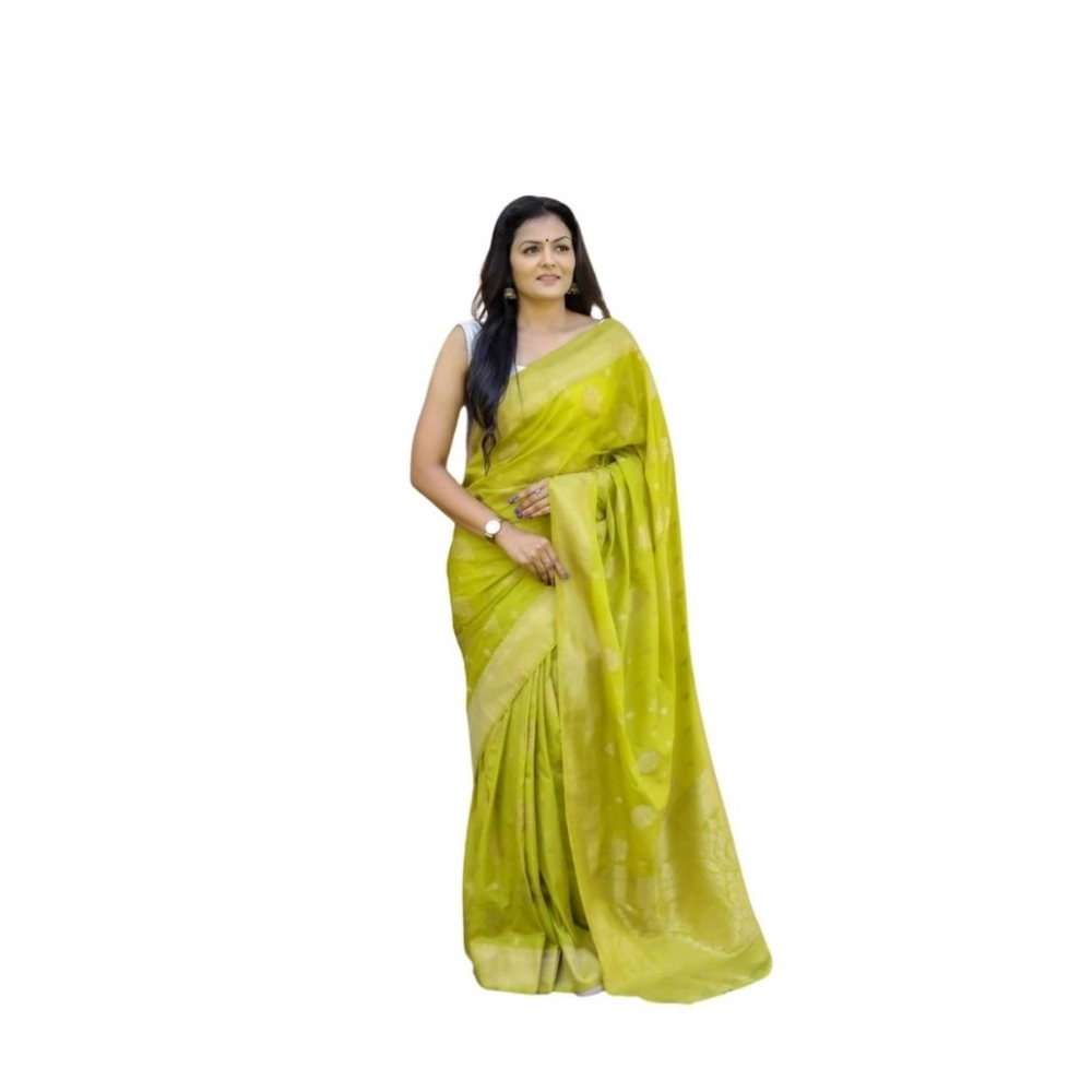 PID-63671-Women-s-Soft-Lichi-Silk-Printed-Saree-With-Unstitched-Blouse-5-5-Mtr-Green-1-1000x1000-1.webp Women's Soft Lichi Silk Printed Saree With Unstitched Blouse 5.5Mtr (Green) - Image 1