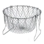 Foldable Chef Basket ? Multi-Function Strainer And Steamer (Color: Assorted )