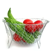 Foldable Chef Basket ? Multi-Function Strainer And Steamer (Color: Assorted ) - Image 3