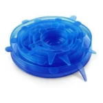 Pack Of 2_Silicone Lids ? Reusable Stretchable Covers for Bowls And Containers (Color: Assorted )